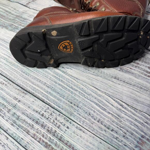 Ariat Brown Leather Chukka Boots Women's Size 7 - Picture 3 of 4